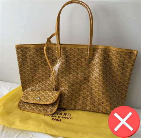 real and fake goyard|how to authenticate goyard.